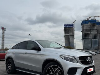 2019 Mercedes-Benz GLE Coupe AMG 43 AMG I (C292), серебристый, 5800000 рублей, вид 1