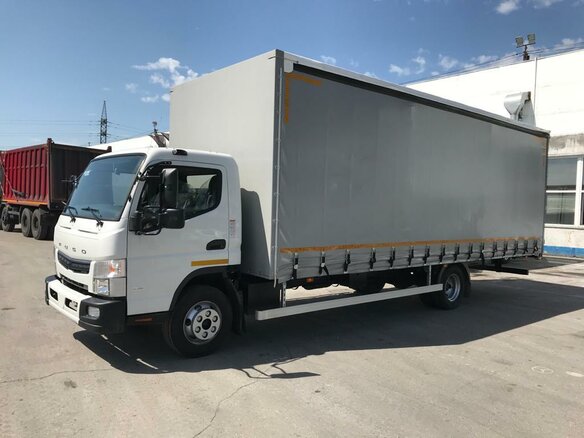 2021 Fuso (Mitsubishi) Canter, белый - вид 3