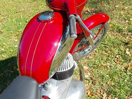 1968 Jawa 350/360, красный, 520000 рублей, вид 5
