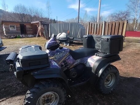 2003 Polaris Sportsman 700, зелёный, 350000 рублей, вид 2