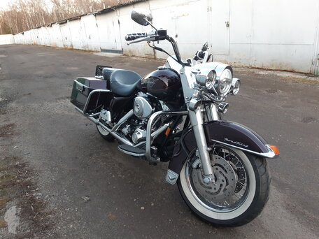 2005 Harley-Davidson Road King, фиолетовый, 650000 рублей, вид 1