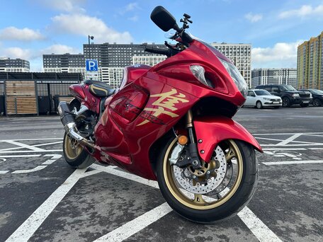2008 Suzuki GSX 1300 R Hayabusa, синий, 799000 рублей, вид 1