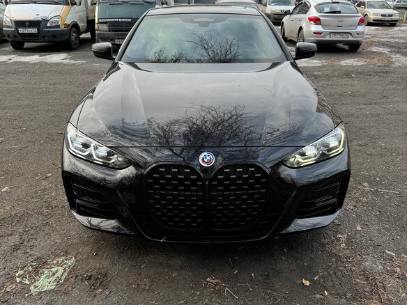 2020 BMW 4 серии 430i G22, G23, G26, чёрный, 5500000 рублей - вид 3