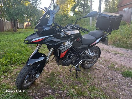 2023 Benelli TRK 251, чёрный, 360000 рублей, вид 1