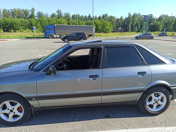 1990 Audi 80 IV (B3), серый, 1000000 рублей - вид 8