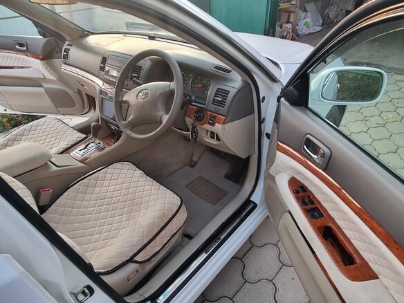 2002 Toyota Mark II IX (X110), белый, 955000 рублей - вид 4
