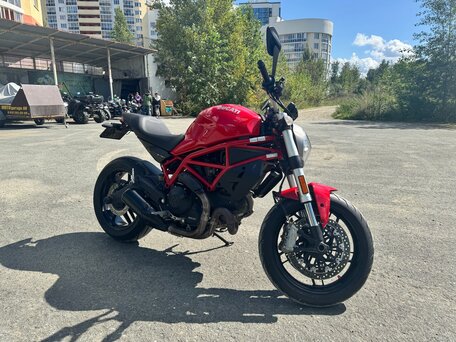 2017 Ducati Monster 797, красный, 680000 рублей, вид 3