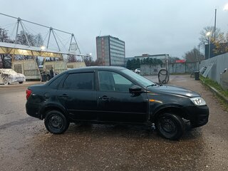 2016 Lada (ВАЗ) Granta I, чёрный, 420000 рублей, вид 2
