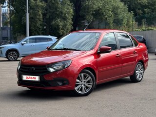 2020 Lada (ВАЗ) Granta I Рестайлинг, красный, 750000 рублей, вид 1