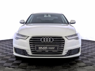 2016 Audi A6 IV (C7) Рестайлинг, белый, 2225000 рублей, вид 2