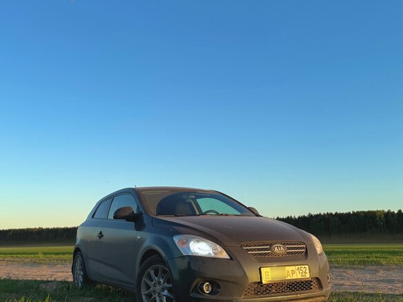2008 Kia Ceed I, зелёный, 500000 рублей - вид 1