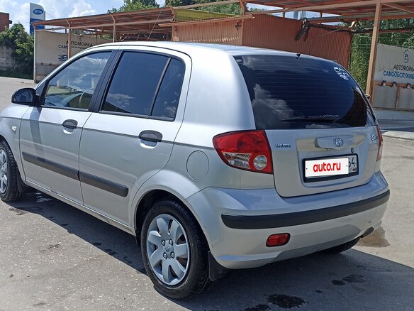2005 Hyundai Getz I, серебристый, 350000 рублей - вид 4