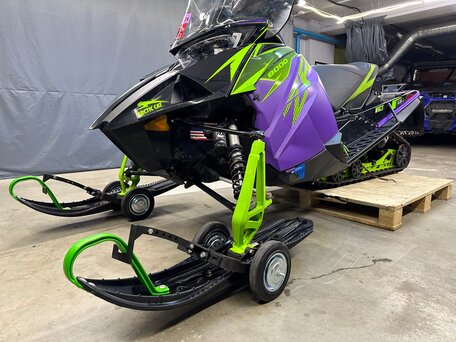 2018 Arctic Cat ZR-Series, зелёный, 827233 рублей, вид 2