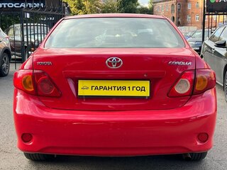 2007 Toyota Corolla X (E140, E150), красный, 589000 рублей, вид 5
