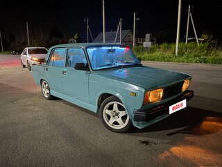 2001 Lada (ВАЗ) 2107, голубой, 180000 рублей, вид 5
