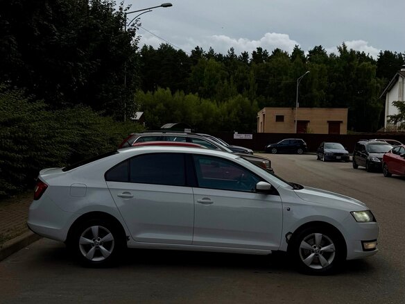 2015 Skoda Rapid Green Tec I, белый, 599000 рублей - вид 6