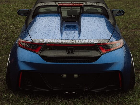 2018 Honda S660, синий, 2000000 рублей - вид 9