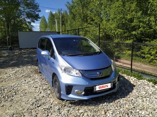 2014 Honda Freed I Рестайлинг, синий, 1045000 рублей, вид 3