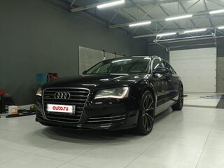 2012 Audi A8 Long III (D4), чёрный, 2400000 рублей, вид 1
