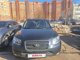 2008 Hyundai Santa Fe II, серый, 990000 рублей, вид 1