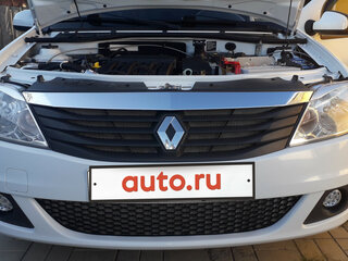 2013 Renault Logan I Рестайлинг, белый, 600000 рублей, вид 1