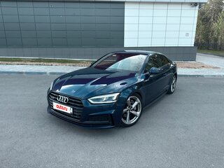 2018 Audi A5 II (F5), синий, 2800000 рублей, вид 1
