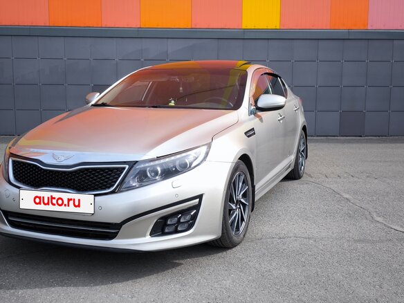 2014 Kia Optima III Рестайлинг, серый, 1500000 рублей - вид 12