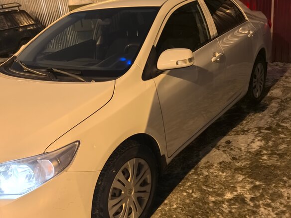 2012 Toyota Corolla X (E140, E150) Рестайлинг, белый, 910000 рублей - вид 7