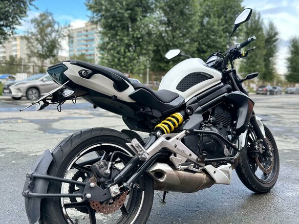 2014 Kawasaki ER-6N, белый, 621000 рублей - вид 22