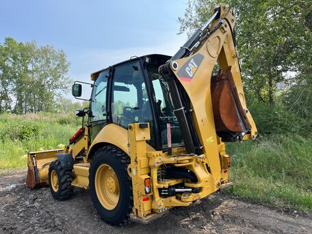 2008 Caterpillar 428, жёлтый, 7600000 рублей, вид 5