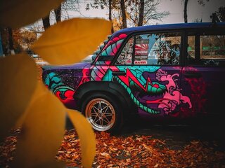 2003 Lada (ВАЗ) 2107, фиолетовый, 170000 рублей, вид 5