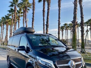 2019 Mercedes-Benz V-Класс Long 250 d длинный III (W447) Рестайлинг, чёрный, 4850000 рублей, вид 3