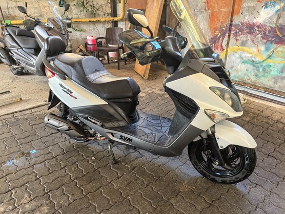 2014 Sym Joyride, белый, 130000 рублей - вид 2