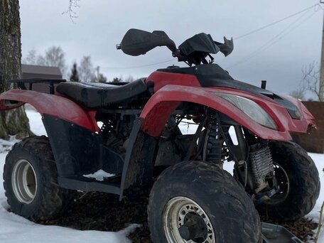 2008 Linhai ATV200, красный, 150000 рублей, вид 1