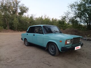 2001 Lada (ВАЗ) 2107, голубой, 130000 рублей, вид 4