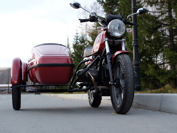 1985 BMW R 80, пурпурный - вид 19