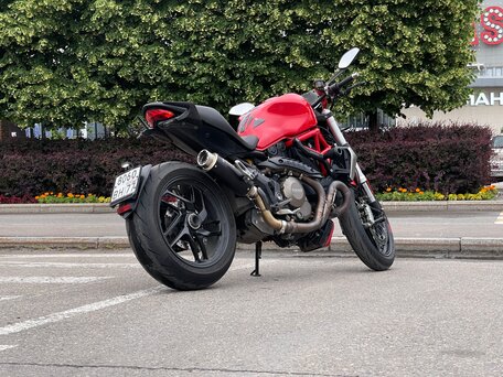 2014 Ducati Monster 1200, красный, 650000 рублей, вид 5