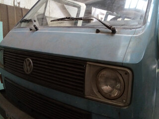 1981 Volkswagen Transporter T3, голубой, 200000 рублей, вид 2