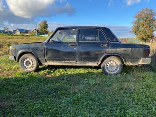 2010 Lada (ВАЗ) 2107, чёрный, 90000 рублей, вид 1