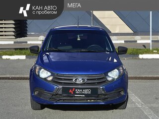 2019 Lada (ВАЗ) Granta I Рестайлинг, синий, 490000 рублей, вид 3