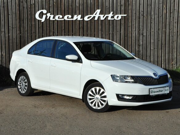 2017 Skoda Rapid I Рестайлинг, белый, 1170000 рублей - вид 2