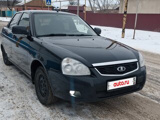 2017 Lada (ВАЗ) Priora I Рестайлинг, чёрный, 525000 рублей, вид 2