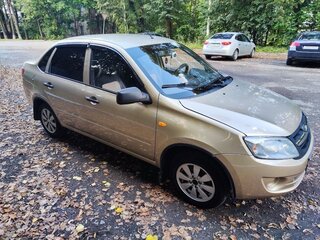 2013 Lada (ВАЗ) Granta I, серебристый, 450000 рублей, вид 1