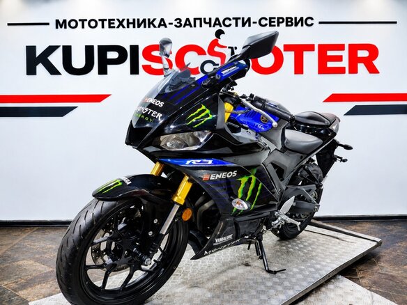 2019 Yamaha YZF-R3, синий, 595000 рублей - вид 21