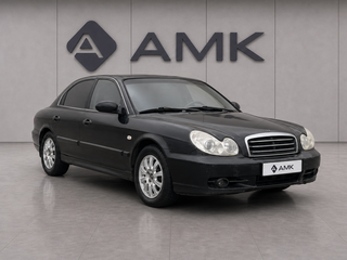 2007 Hyundai Sonata ТагАЗ IV (EF) Рестайлинг, чёрный, 409380 рублей, вид 2