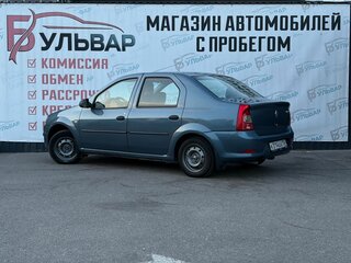 2010 Renault Logan I Рестайлинг, синий, 449000 рублей, вид 4