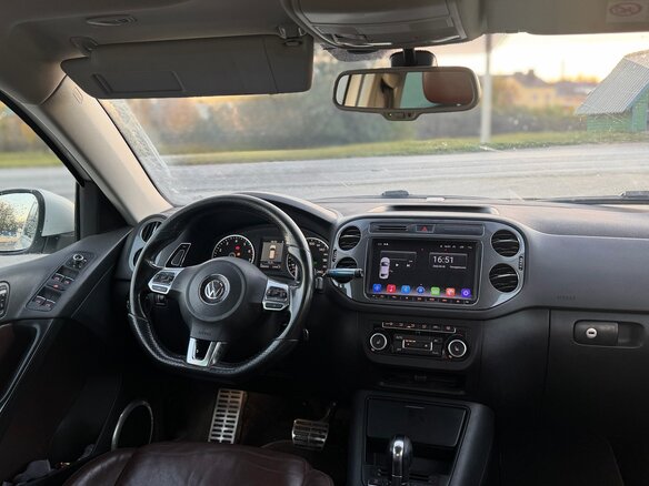2011 Volkswagen Tiguan I Рестайлинг, белый, 1200000 рублей - вид 6