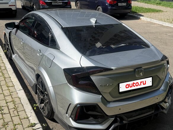2016 Honda Civic X, серый, 1899000 рублей - вид 14