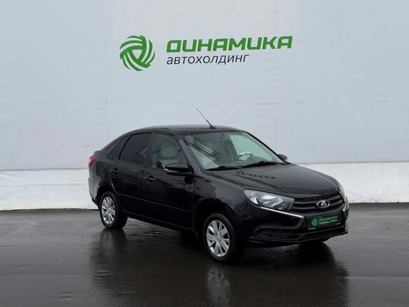 2023 Lada (ВАЗ) Granta I Рестайлинг, чёрный, 820000 рублей - вид 2