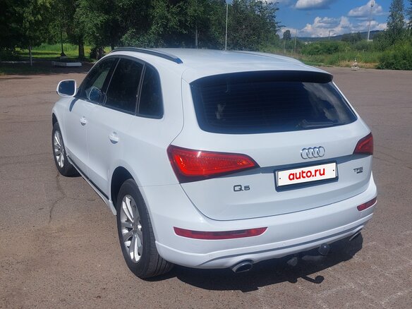 2014 Audi Q5 I (8R) Рестайлинг, белый, 2200000 рублей - вид 8